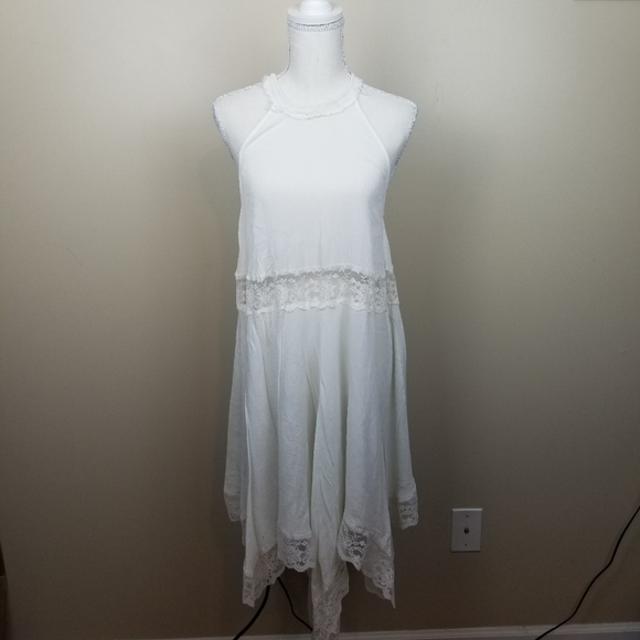 Free People Dresses & Skirts - Intimately Free People Go Lightly White Slip Dress size M